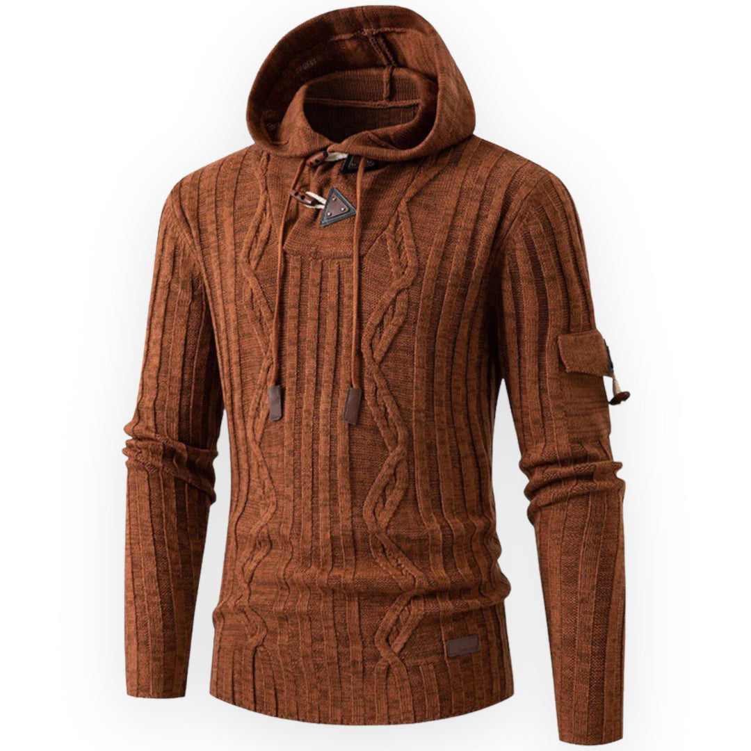 EB | Stylischer warmer Fleece-Hoodie für Herren