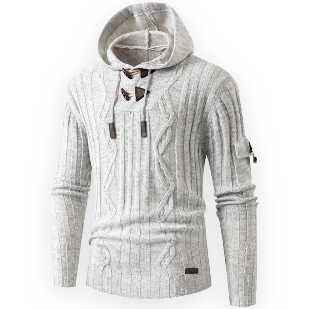 EB | Stylischer warmer Fleece-Hoodie für Herren