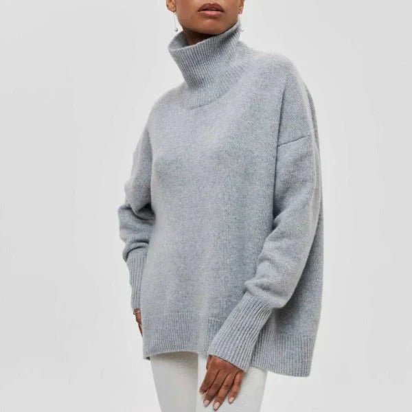 EB | Übergrösse Hochhals-Pullover