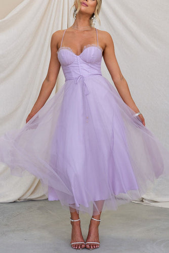 EB - Modernes prinses chiffon Kleid