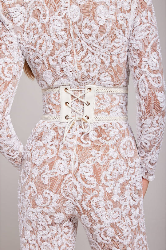 EB | Spitzen-Eleganz Jumpsuit
