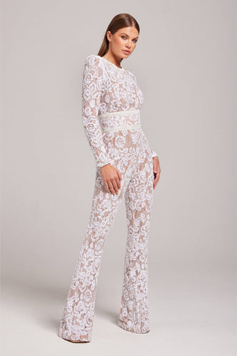 EB | Spitzen-Eleganz Jumpsuit