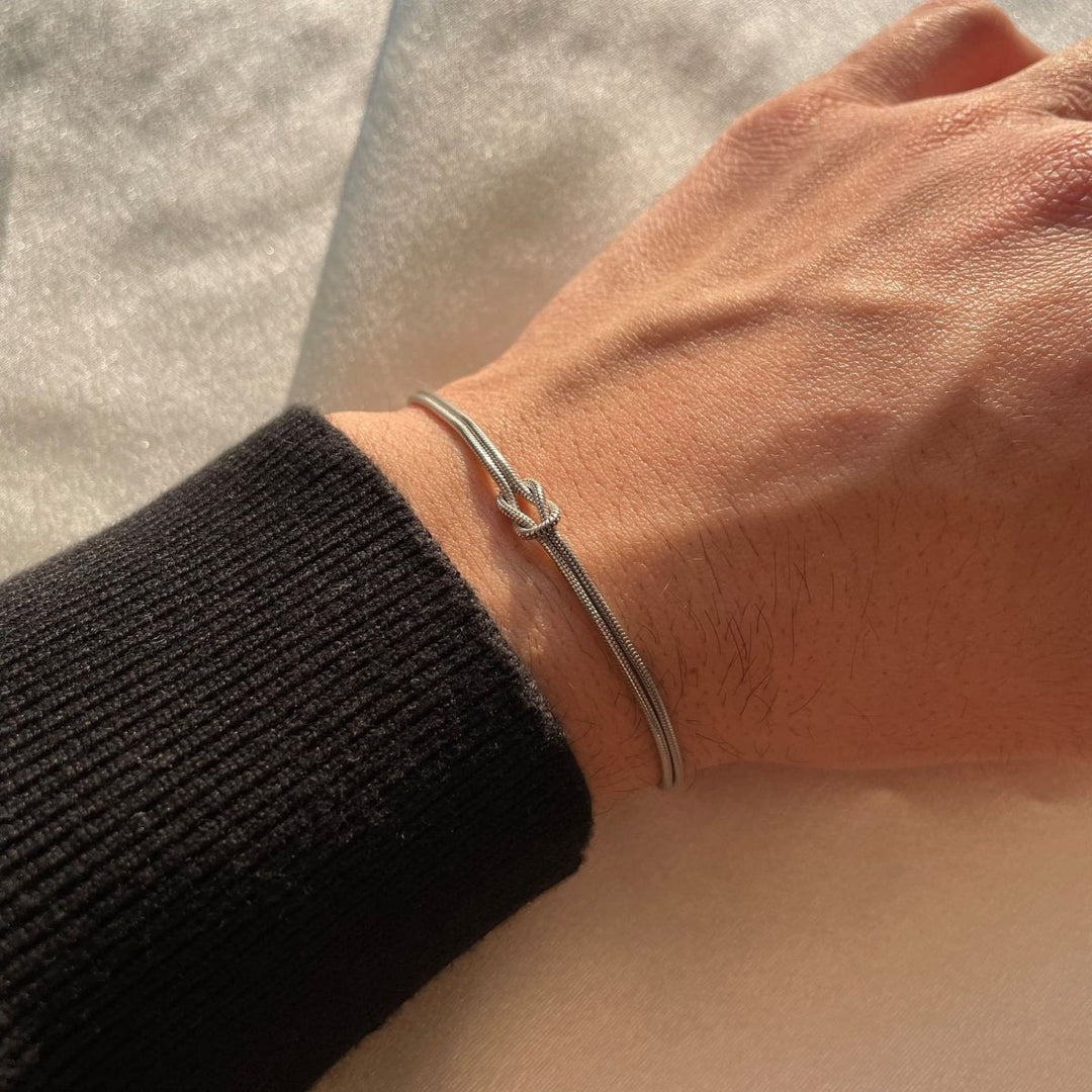 EB | Minimalistisches Armband Liebesknoten