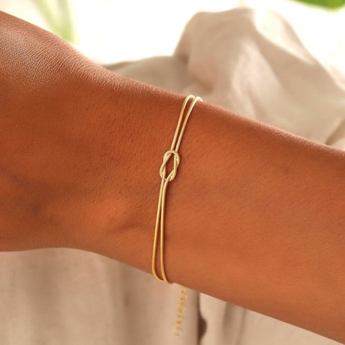 EB | Minimalistisches Armband Liebesknoten