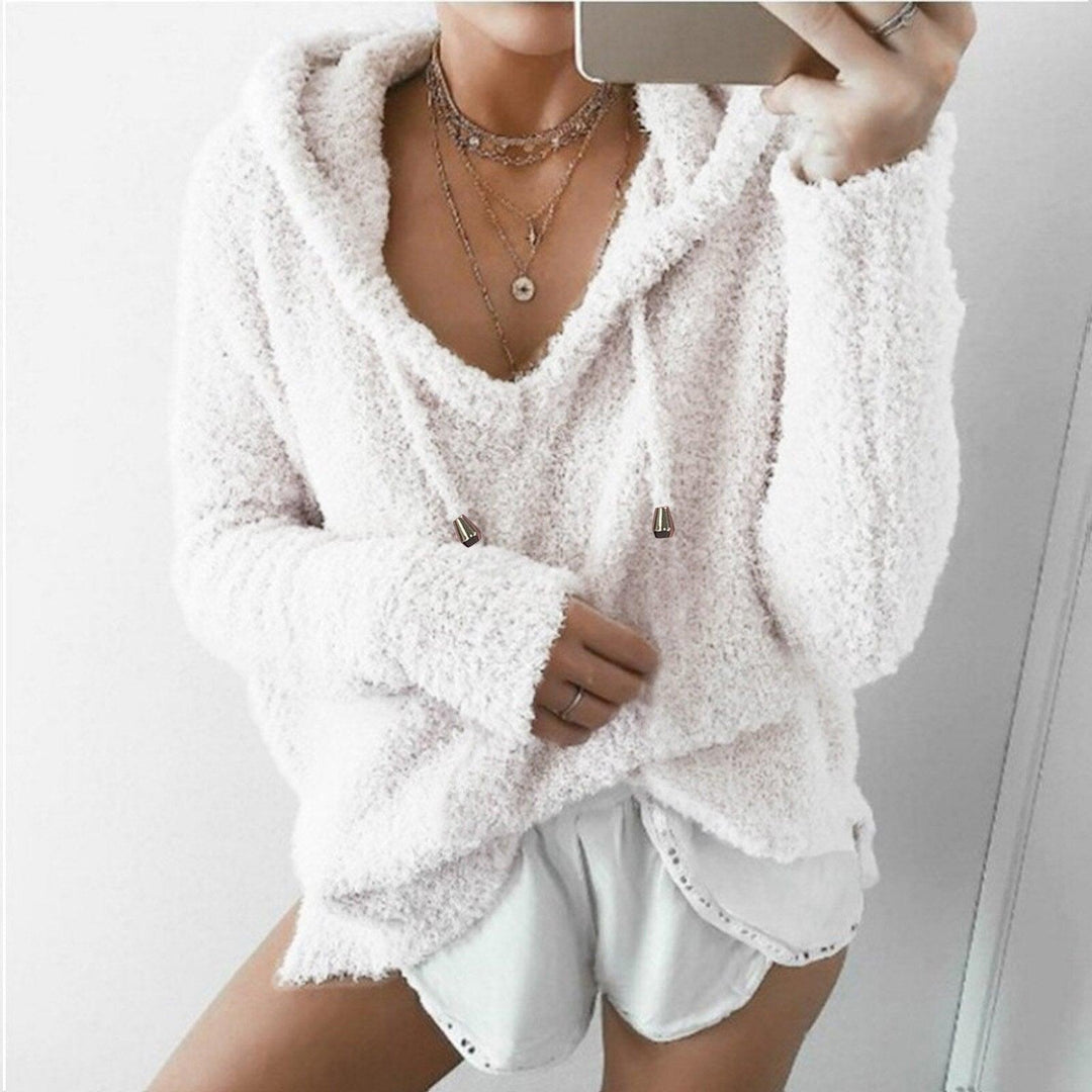EB | Sweater - Damen Teddy Hoodie