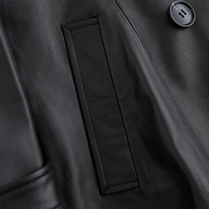EB | Angel Leder-Trenchcoat für Damen