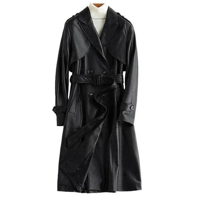EB | Angel Leder-Trenchcoat für Damen