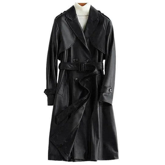 EB | Angel Leder-Trenchcoat für Damen