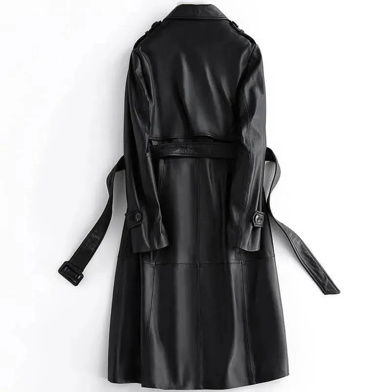 EB | Angel Leder-Trenchcoat für Damen