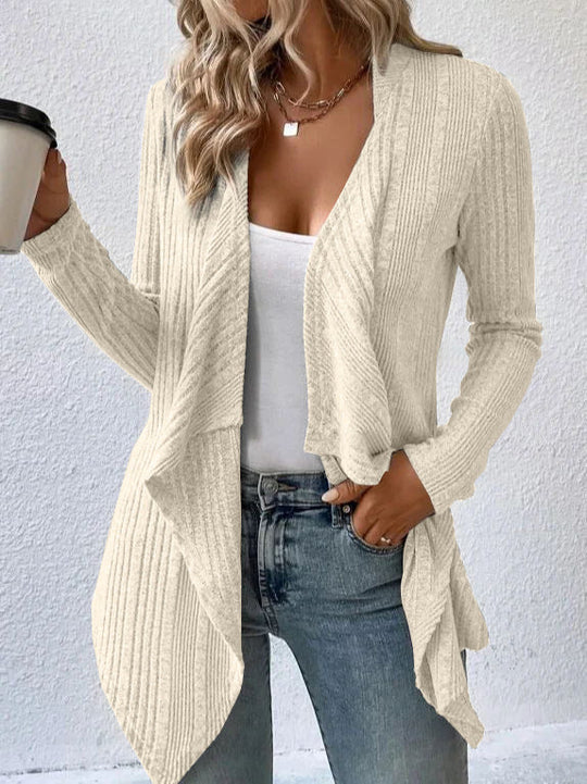 EB | lässige offene Strickjacke
