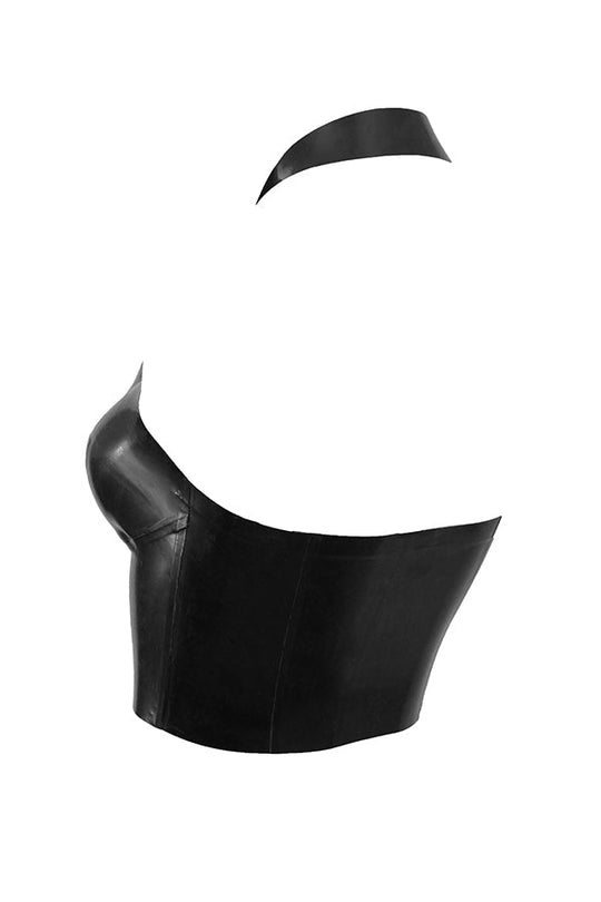 EB | Schwarzes Latex Grime Top