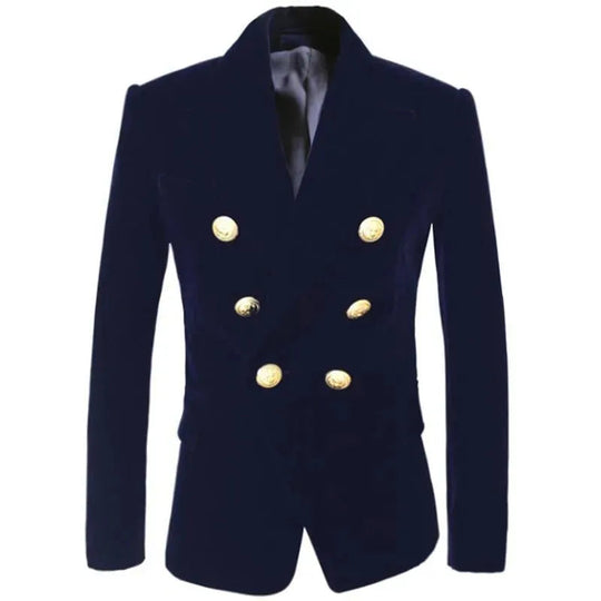 EB | Aristokratischer Samt Blazer Damen - Lässig - Einfarbig