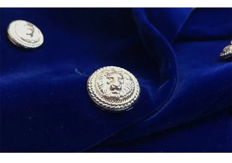 EB | Aristokratischer Samt Blazer Damen - Lässig - Einfarbig