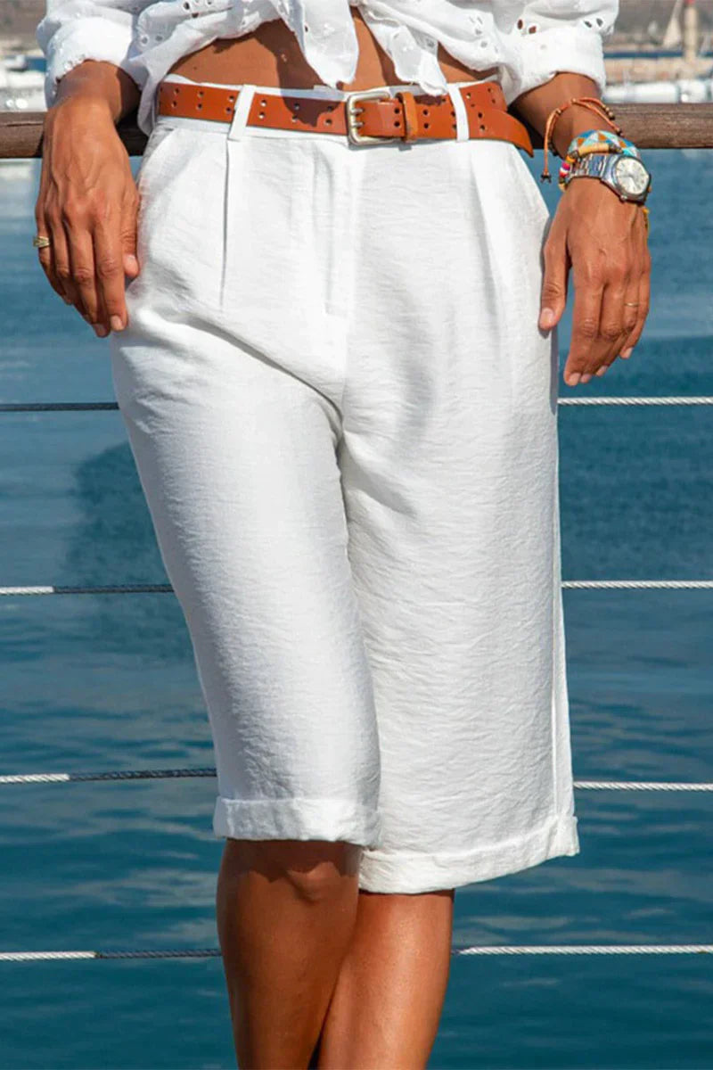 EB | Knielange Shorts Stilvoll, Bequem und Zeitlos