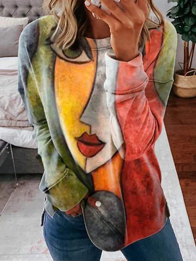 EB | Künstlerischer Farbverlauf Pullover