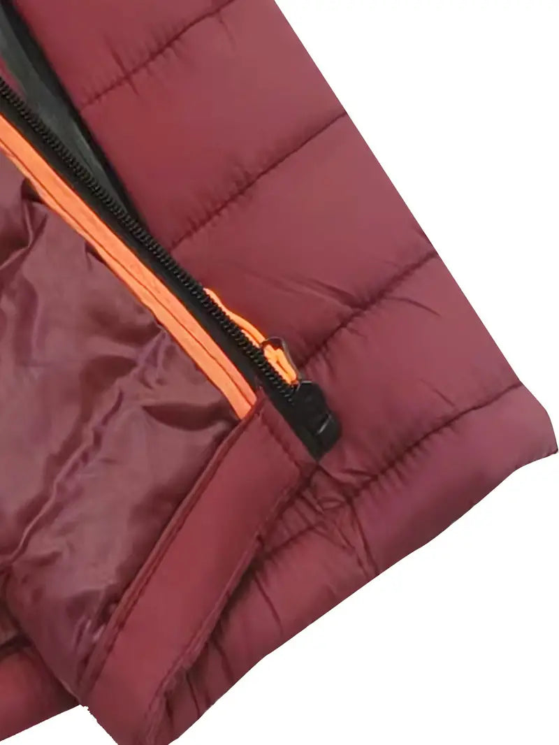 EB | Damen Winter Puffermantel mit Kapuze