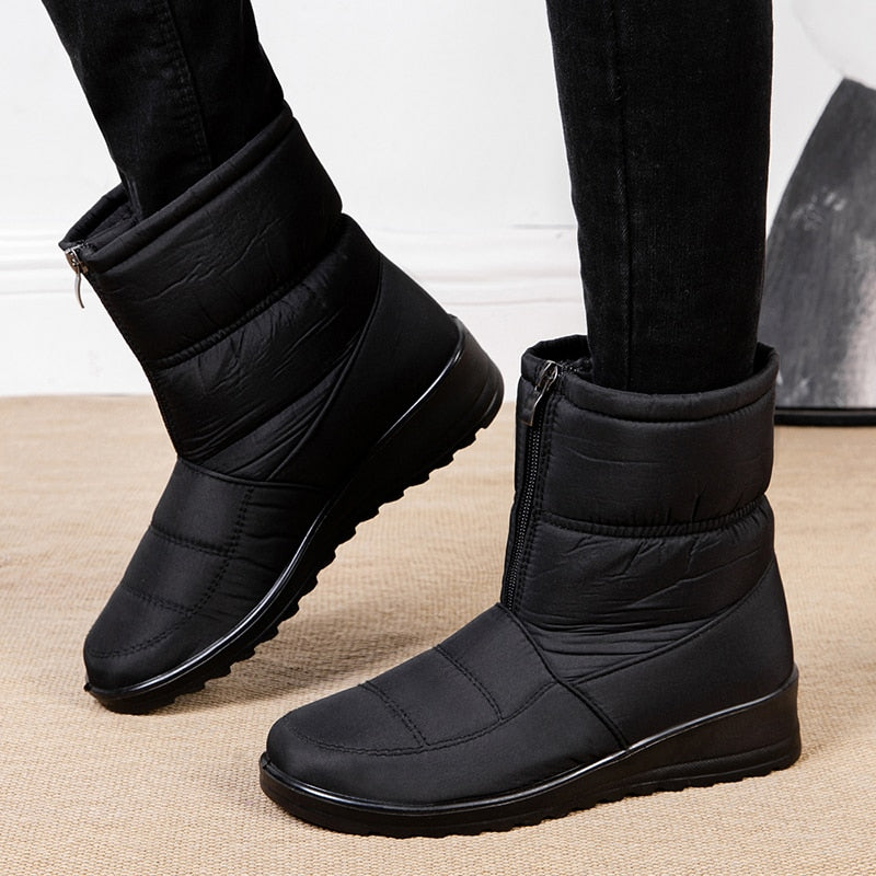 EB | Damen wasserdichte Schneestiefel