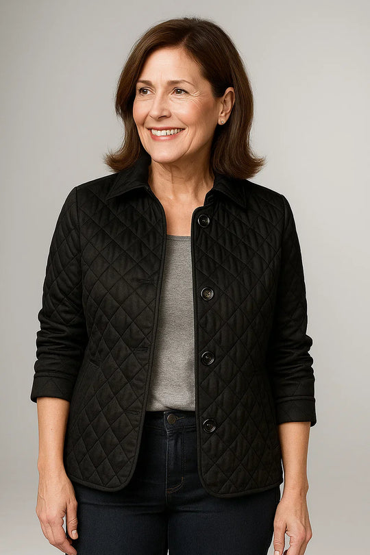 EB | Gesteppte Jacke mit Klassischem Muster