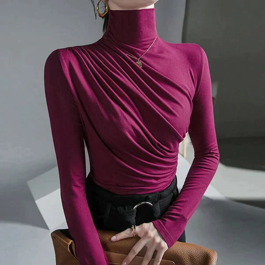 EB | Falten Rollkragenpullover
