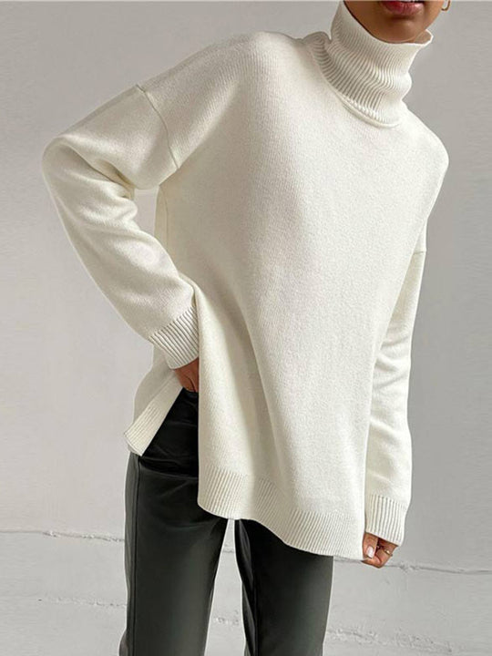 EB | Oversized Rollkragenpullover für Damen