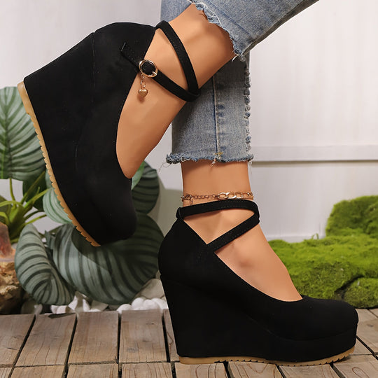 EB | Elegante Damenschuhe mit Keilabsatz