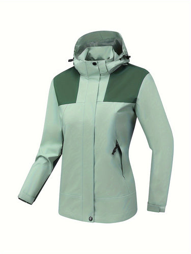 EB | Wasserdichte Sportjacke mit Kapuze für Damen