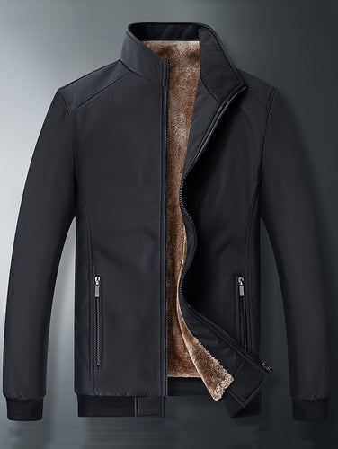 EB | Warme Jacke mit Fleecefutter Polyester Stilvoll und Praktisch
