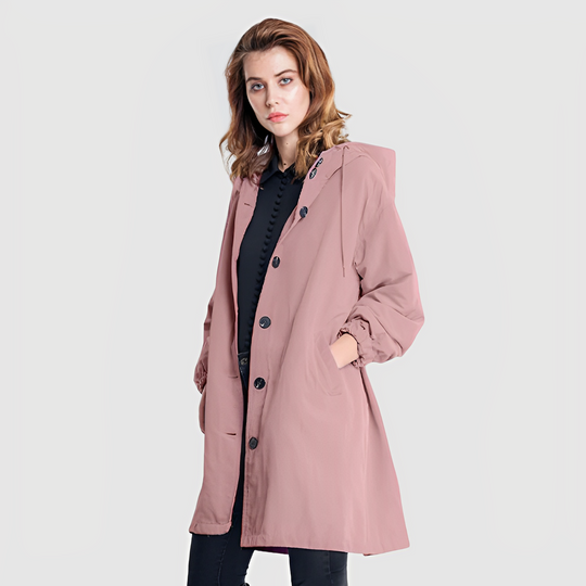 EB | Kapuzenregenmantel für Damen Herbstausgabe