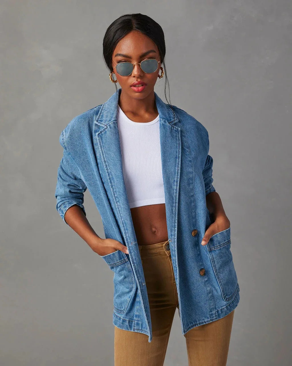 EB | Jeans Blazerjacke für Damen