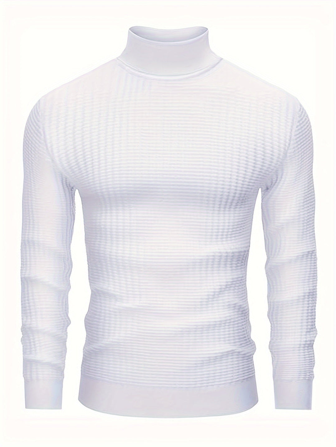 EB | Rollkragenpullover Waffelstrick Polyester-mix