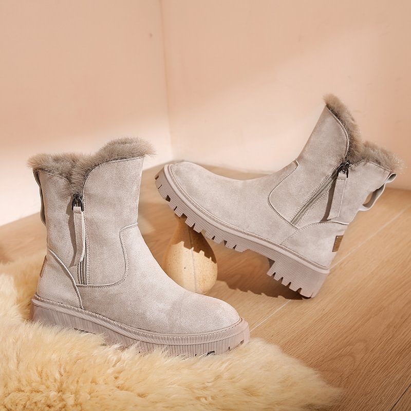 Damen-Winterstiefel aus Wolle EB EB