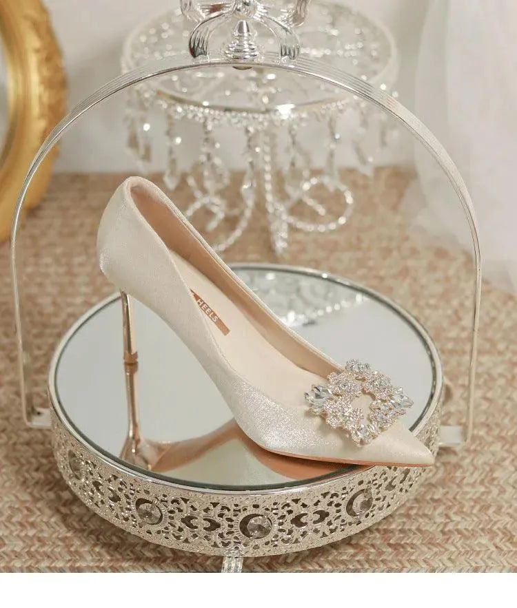 EB | Brautschuhe Stiletto mit Strass