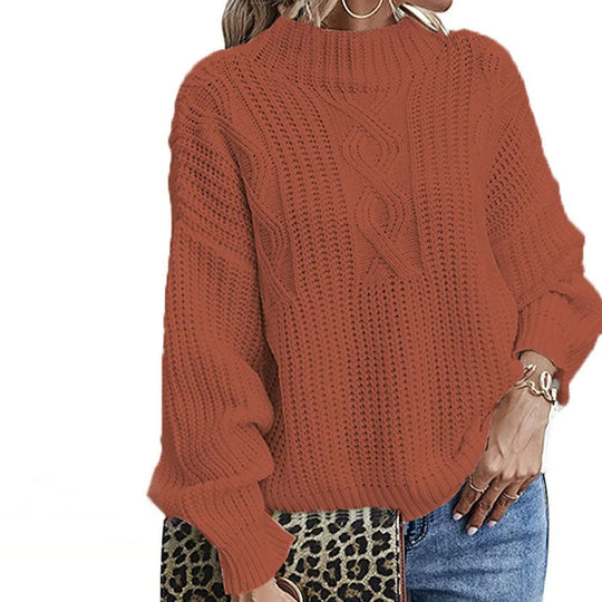 EB | Kabelstrickpullover Acryl Komfortabel, Klassisch