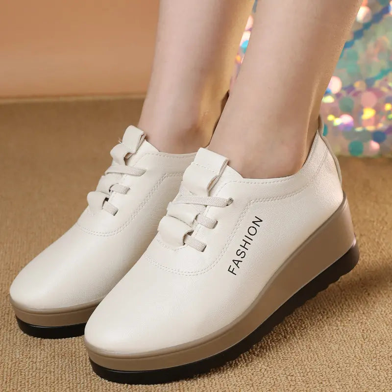 Modische Damen-Schuhe, dicke Sohle & bequem EB EB