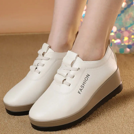 Modische Damen-Schuhe, dicke Sohle & bequem EB EB