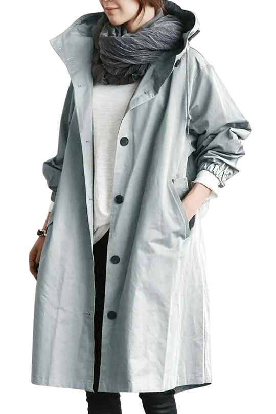 EB | Übergroße Kapuzen Windbreaker Regenjacke