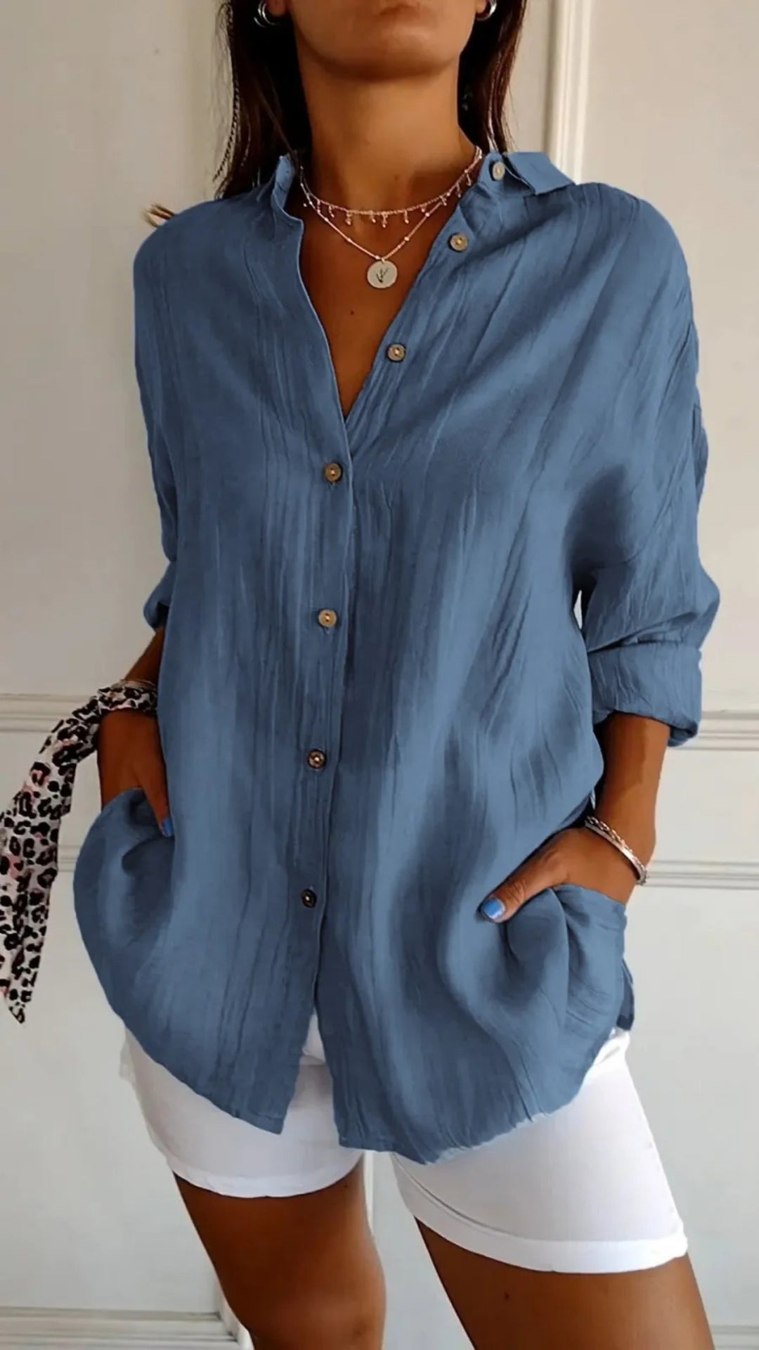 EB | Lockeres Button-Down-Hemd