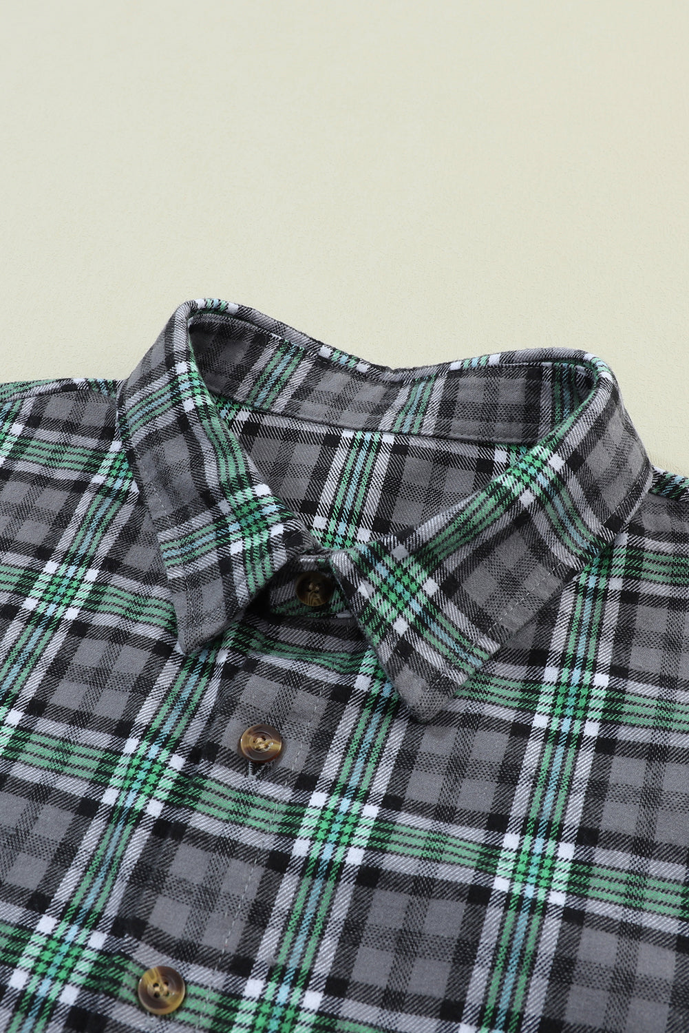 EB | Patchwork Cam Jacket in Checkered Cotton Blend Trendy und Unique