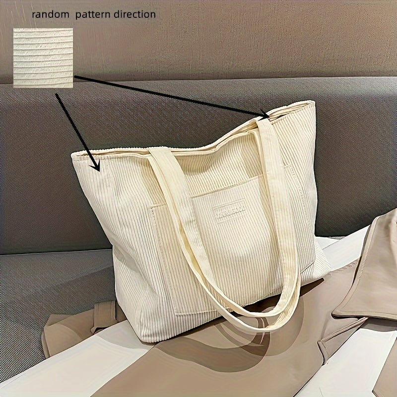 Elegante Damen Cordstoff Tasche | EB