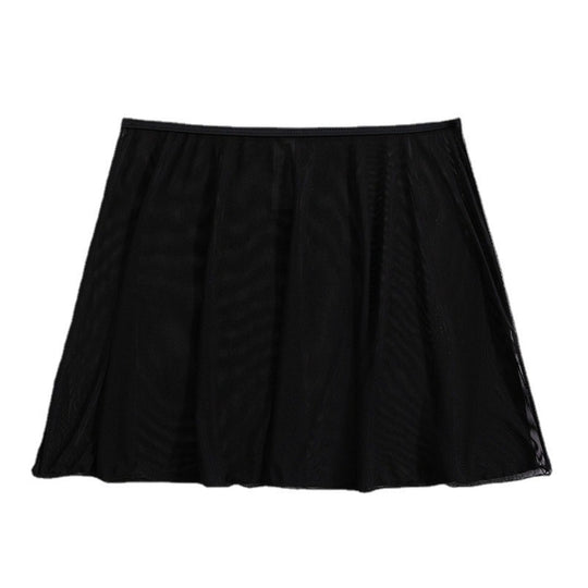 EB | Schwimmrock aus Mesh mit hoher Taille