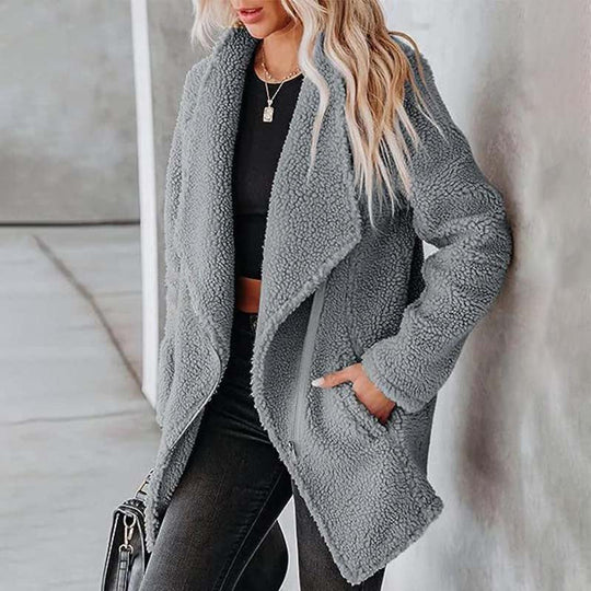 EB | Sherpa Jacke Polyester Weich, Warm