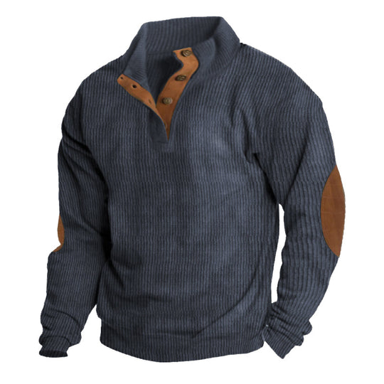 EB | Herrenpullover mit Knöpfen
