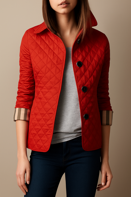 EB | Steppjacke mit umgeschlagenem Kragen