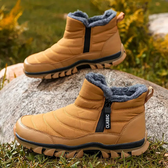 Herren Winter-Schneestiefel mit Fleecefutter EB