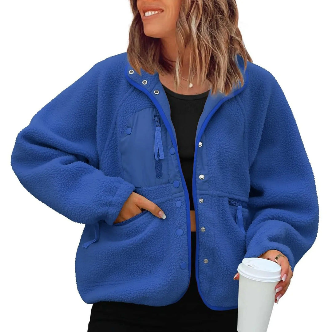 EB | Warme Fleecejacke mit Taschen