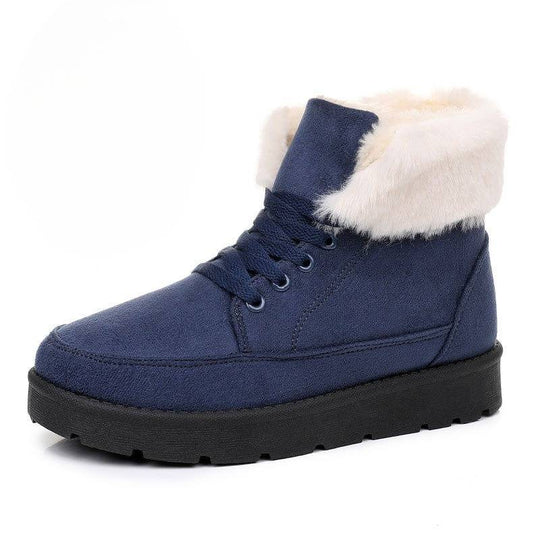Kuschelige Damen-Winterstiefel mit Fellfutter EB EB