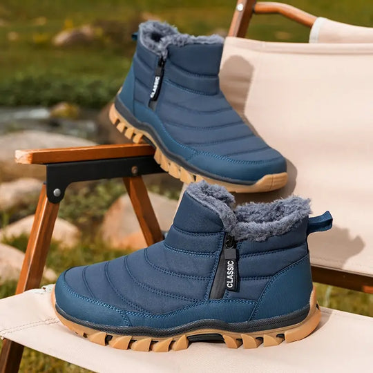 Herren Winter-Schneestiefel mit Fleecefutter EB
