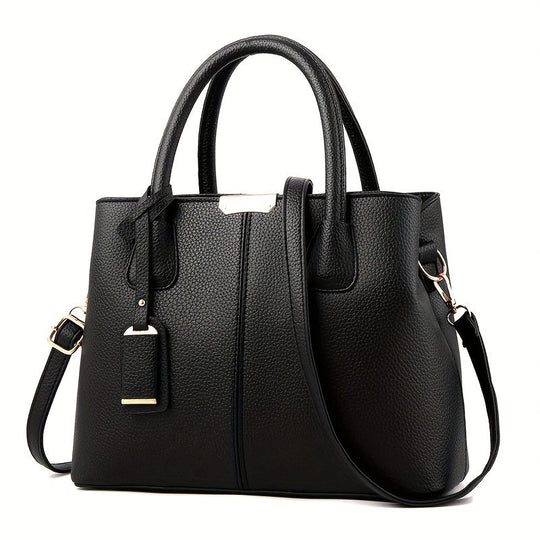 EB – Schicke All Season Geräumige PU Handtasche für Frauen