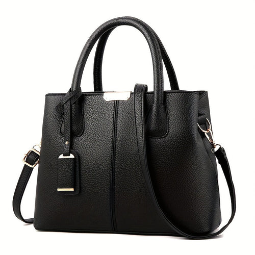EB – Schicke All Season Geräumige PU Handtasche für Frauen
