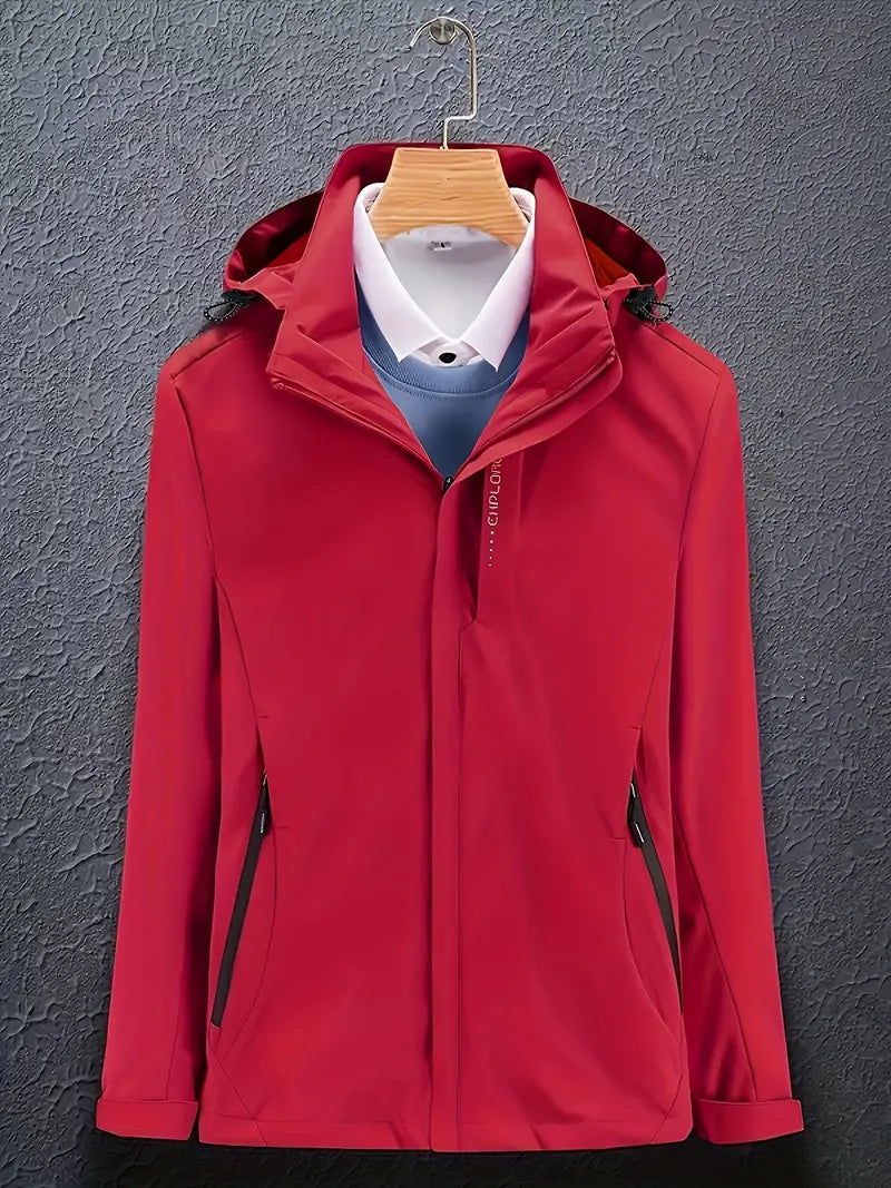 EB | Stylische Skijacke mit Kapuze Langarm